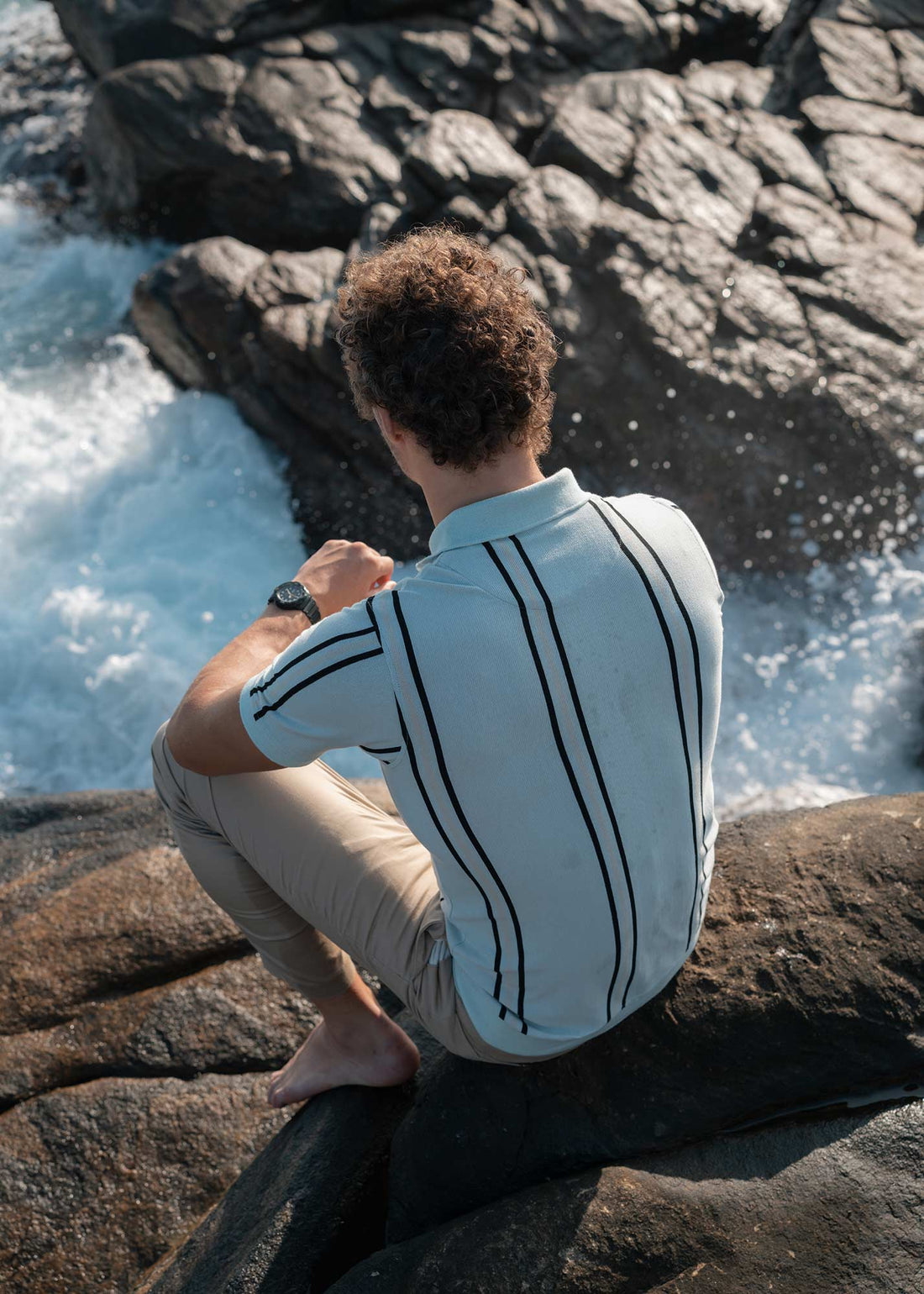LCY | PREMIUM STRIPE POLO LCY