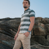 LCY | PREMIUM STRIPE POLO LCY