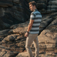 LCY | PREMIUM STRIPE POLO LCY