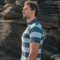 LCY | PREMIUM STRIPE POLO LCY