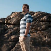 LCY | PREMIUM STRIPE POLO LCY