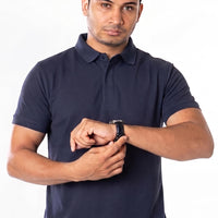 LCY | JACQUARD COLLAR PREMIUM BASIC POLO LCY