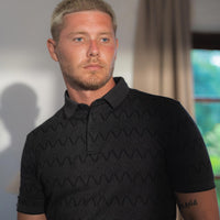 LCY | DIAMOND TEXTURED AOP POLO LCY