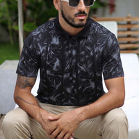 LCY | TONELY DARK FLORAL AOP POLO LCY