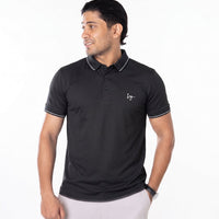 LCY | WAFFLE TEXTURED TENCEL POLO LCY