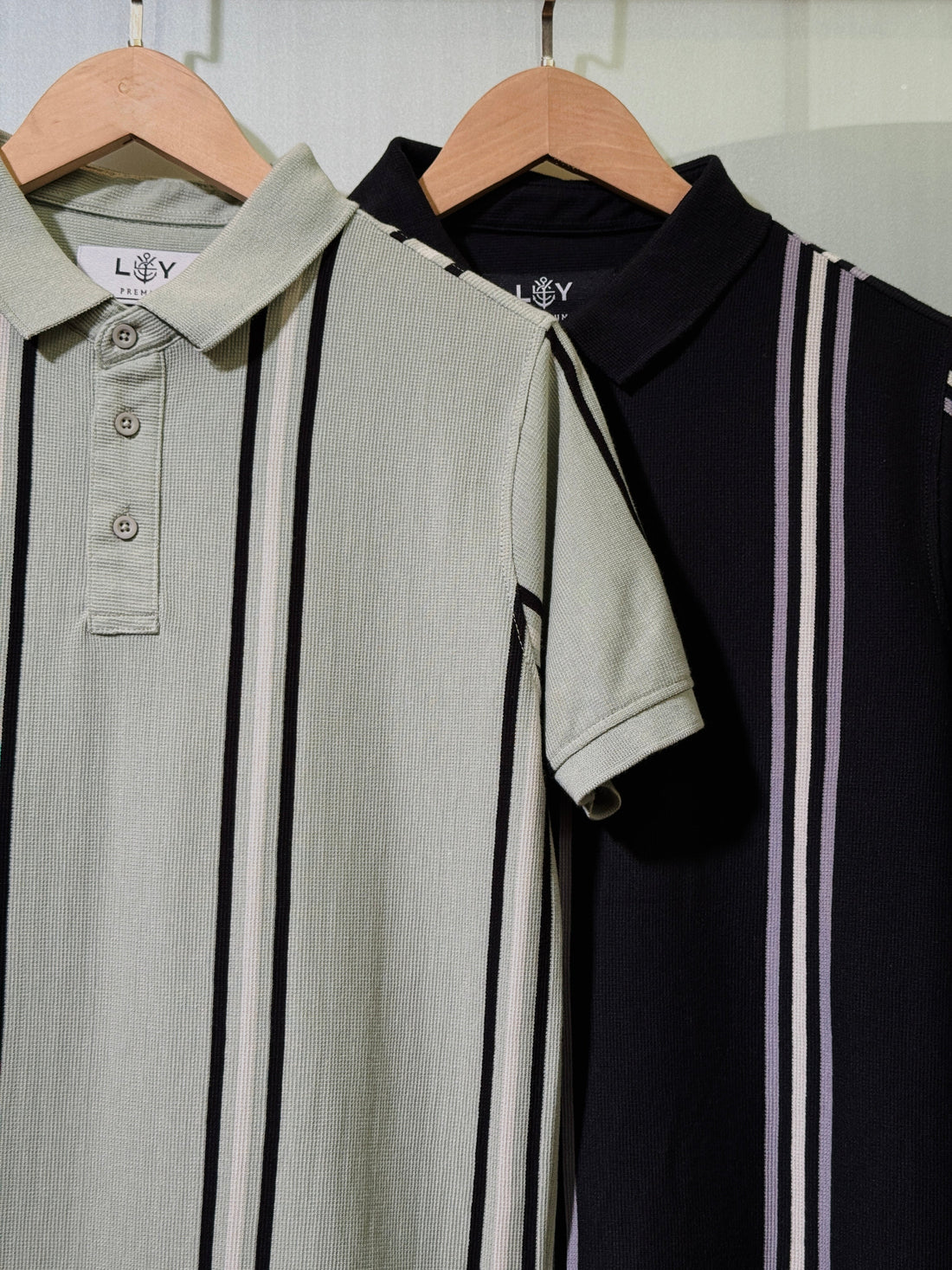 LCY | PREMIUM STRIPE POLO LCY