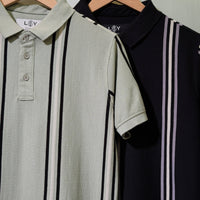 LCY | PREMIUM STRIPE POLO LCY