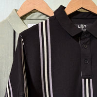 LCY | PREMIUM STRIPE POLO LCY