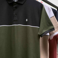 LCY | CONTRAST SUB-LINE DUAL SHADE POLO LCY