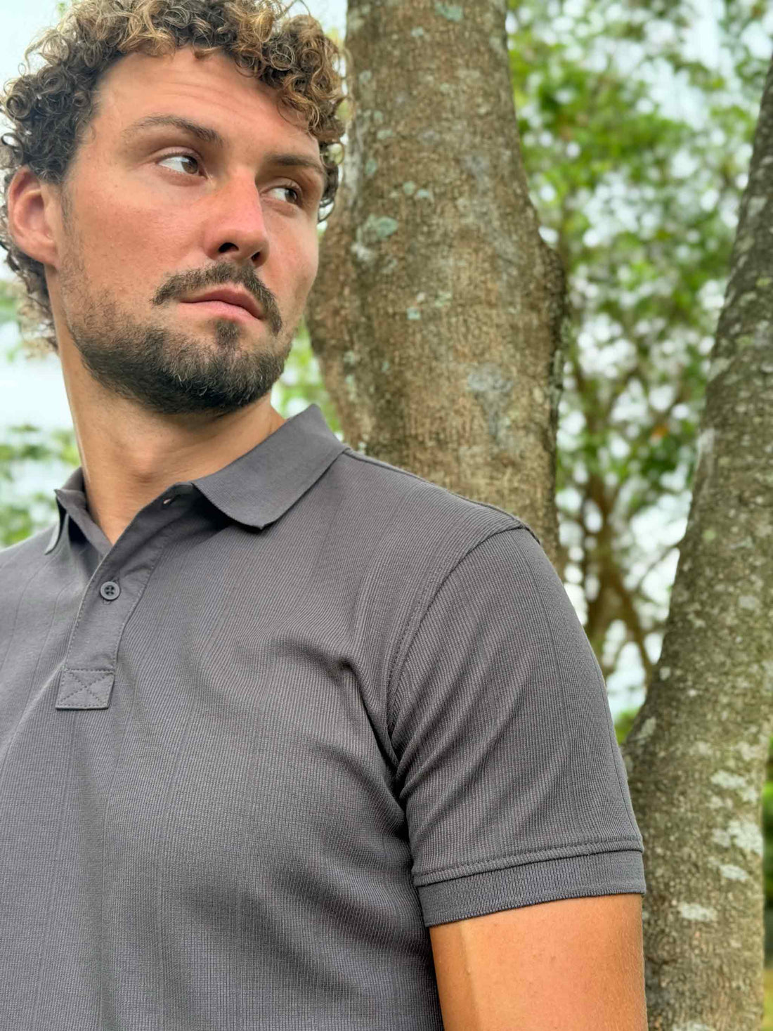 LCY | STRUCTURED STRIPE POLO LCY