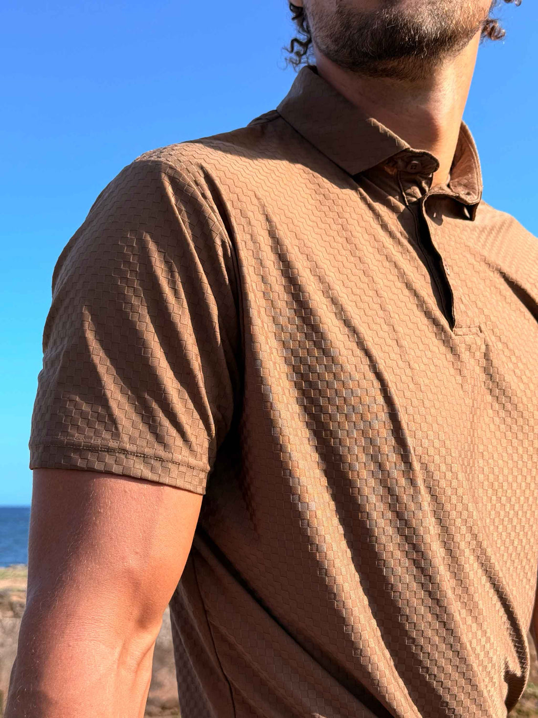 LCY | CHECKERED ICED BREEZE POLO LCY