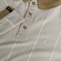 LCY | TONELY DARK STRIPE AOP POLO LCY
