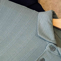 LCY | STRIPE TEXTURED POLO LCY