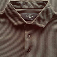 LCY | STRUCTURED VERTICAL STRIPE POLO LCY