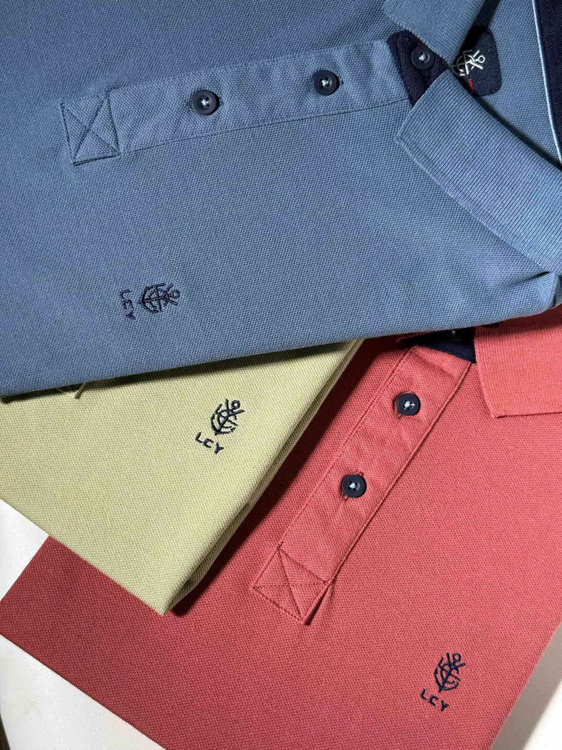 LCY | CONTRAST NAVY BASIC POLO LCY