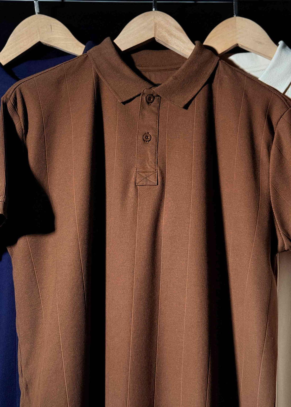 LCY | STRUCTURED STRIPE POLO LCY