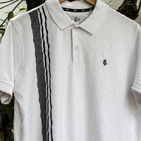LCY | CONTRAST VERTICAL STRIPE POLO LCY