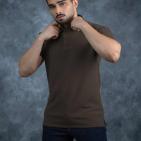LCY | GEOMETRIC TEXTURED POLO LCY