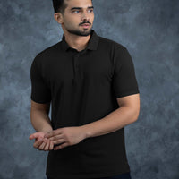 LCY | GEOMETRIC TEXTURED POLO LCY