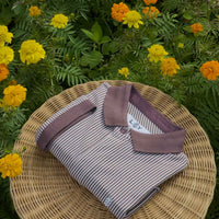LCY | MICRO GEOMETRIC PATTERN POLO LCY