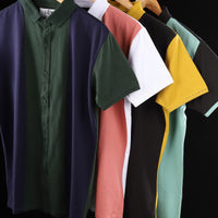 LCY | Tri-Tone Classic Collar Hybrid Shirt