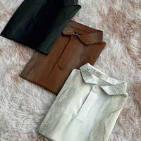 LCY | BRUSHED WASH EFFECT POLO LCY