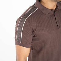 LCY | WAFFKE KNIT SHOULDER TAPE POLO LCY