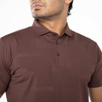 LCY | TONAL GEOMETRTIC TEXTURE PREMIUM POLO LCY