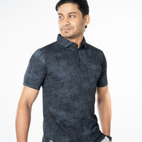 LCY | DISTRESSED WASH EFFECT POLO LCY
