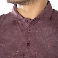 LCY | DISTRESSED WASH EFFECT POLO LCY