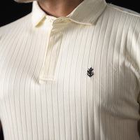 LCY | STRUCTURED VERTICAL STRIPE POLO LCY
