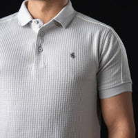 LCY | WAFFKE KNIT SHOULDER TAPE POLO LCY