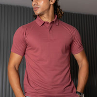 LCY | JAQUARD COLLAR BASIC POLO LCY