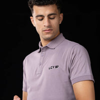 LCY | JAQUARD COLLAR POLO LCY
