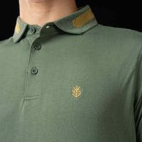 LCY | EMBROIDERED CHEVRON POLO LCY