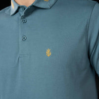 LCY | EMBROIDERED CHEVRON POLO LCY