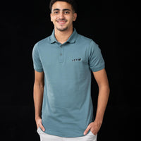 LCY | JAQUARD COLLAR POLO LCY