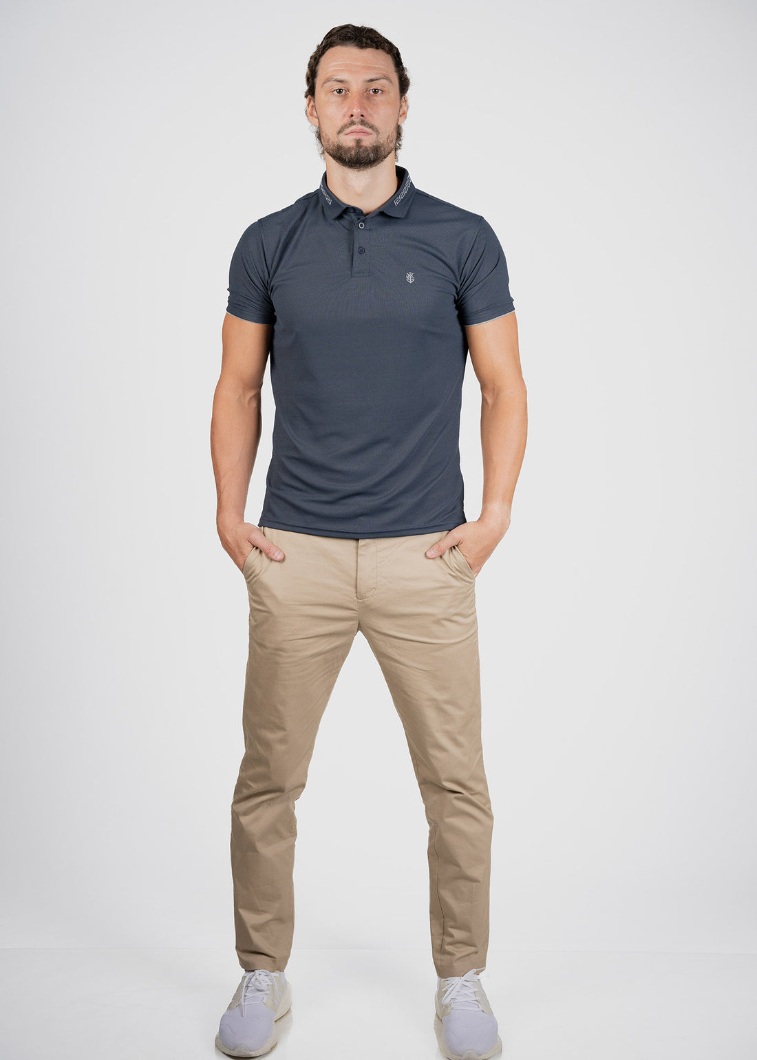 LCY | EMBOIDERED COLLAR POLO