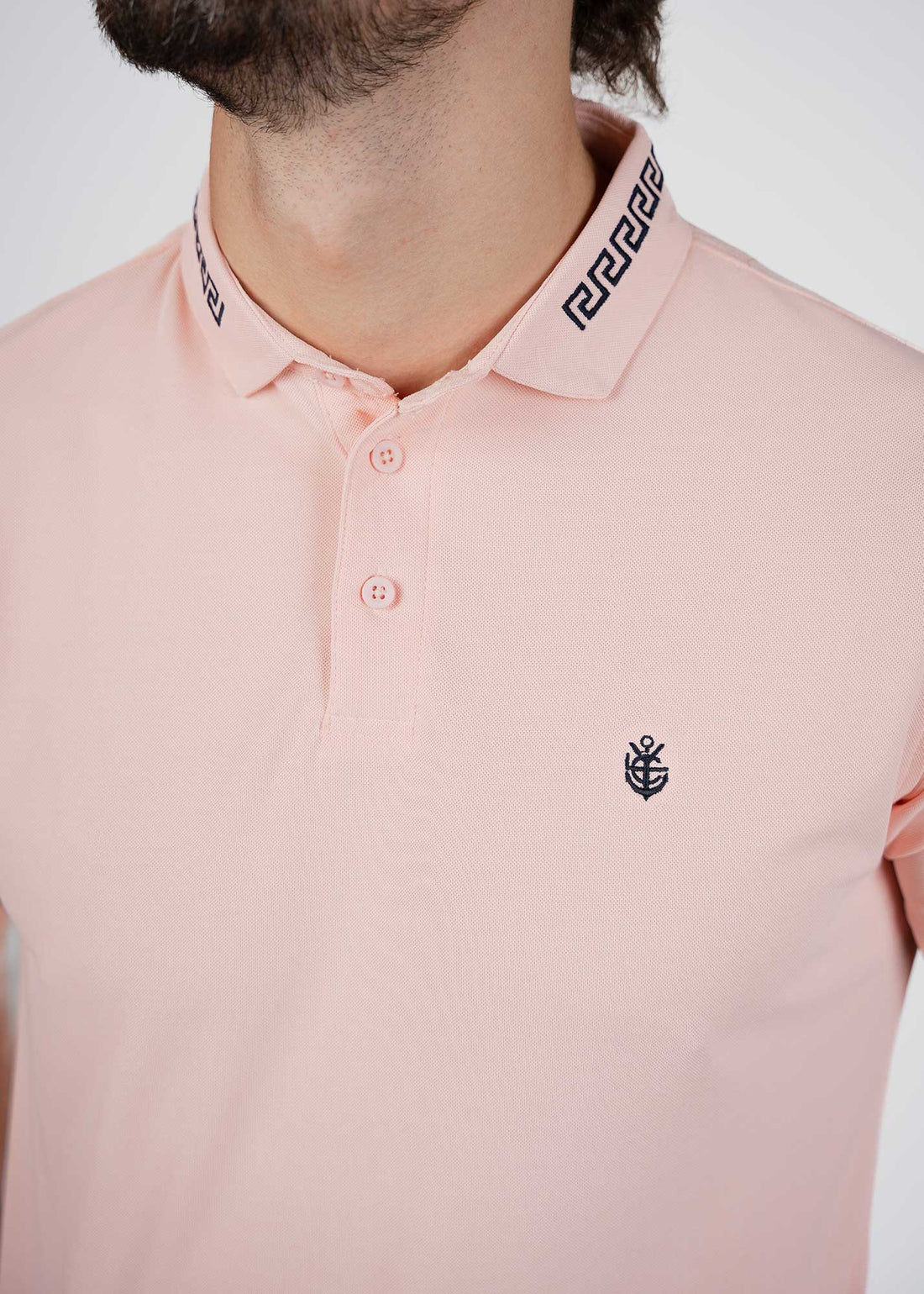 LCY | EMBOIDERED COLLAR POLO