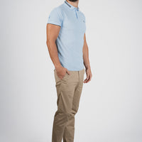 LCY | EMBOIDERED COLLAR POLO