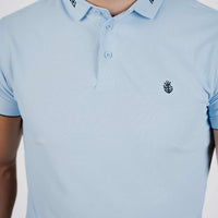 LCY | EMBOIDERED COLLAR POLO