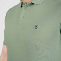 LCY | EMBOIDERED COLLAR POLO