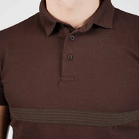 LCY | ISLAND RAYS DEPTH STRIPED POLO