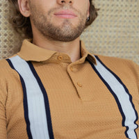 LCY | STRUCTURED VERTICAL STRIPE TAILOR POLO LCY