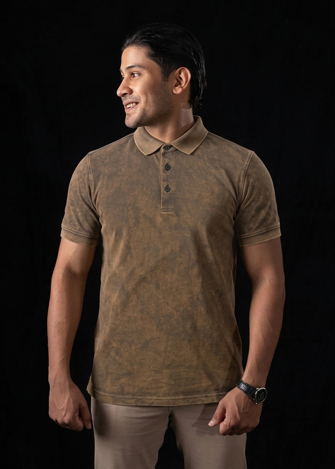 LCY | VINTAGE ACID WASH POLO LCY