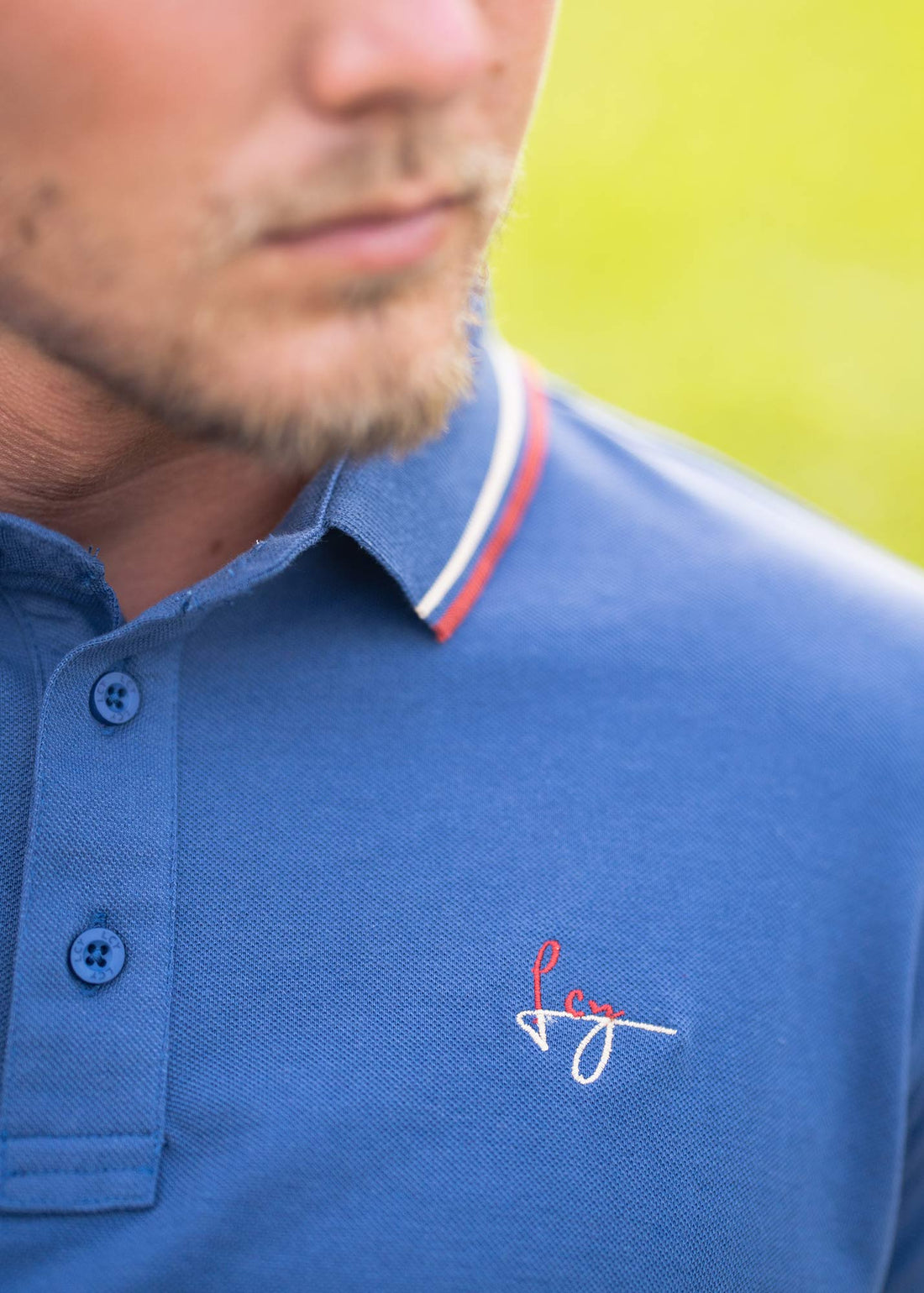 LCY | CONTRAST TWIN TIPPED BASICS POLO LCY