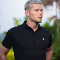 LCY | STRUCTURED VERTICAL STRIPE HYBRID SHIRT LCY