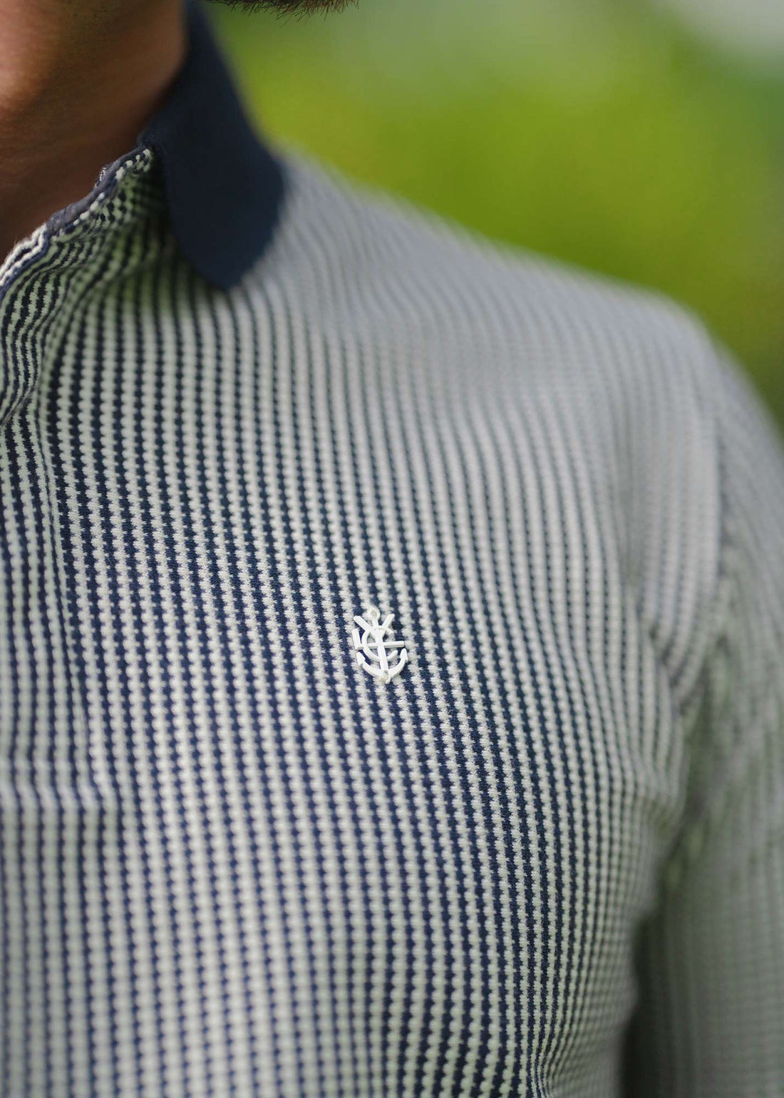LCY | MICRO GEOMETRIC PATTERN POLO LCY