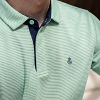 LCY | SATIN STRIPED POLO LCY