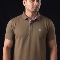 LCY | SATIN STRIPED POLO LCY